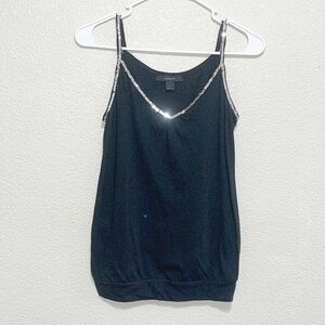 Express Woman Black Tank Top Size XS